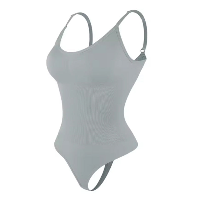 Body sans coutures, dos nu et réglable